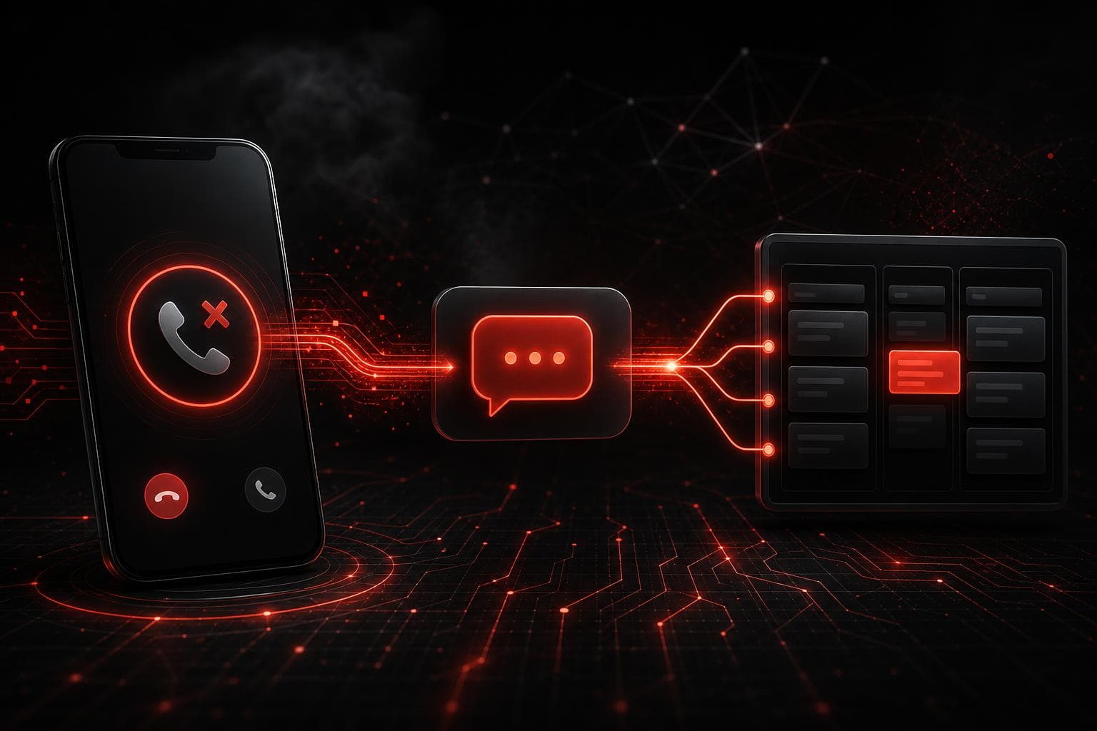GoHighLevel missed call text back automation connecting a missed phone call to SMS and a CRM pipeline