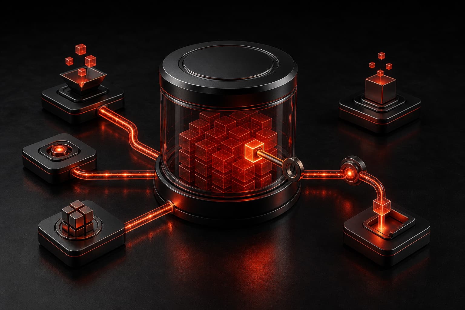 Make data stores workflow connecting structured records, unique-key lookup, and safe automation paths